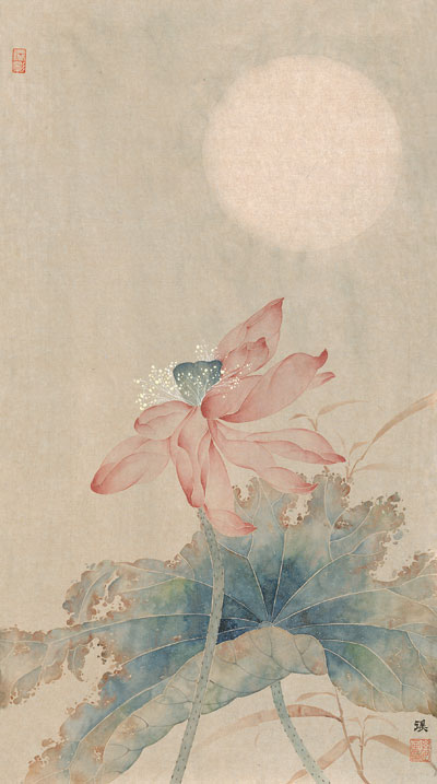 孙囡作品--薄春雨孙囡工笔画艺术网