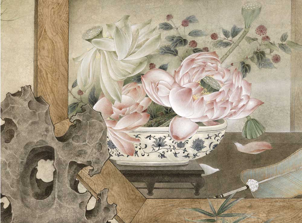 薄春雨作品--薄春雨孙囡工笔画艺术网